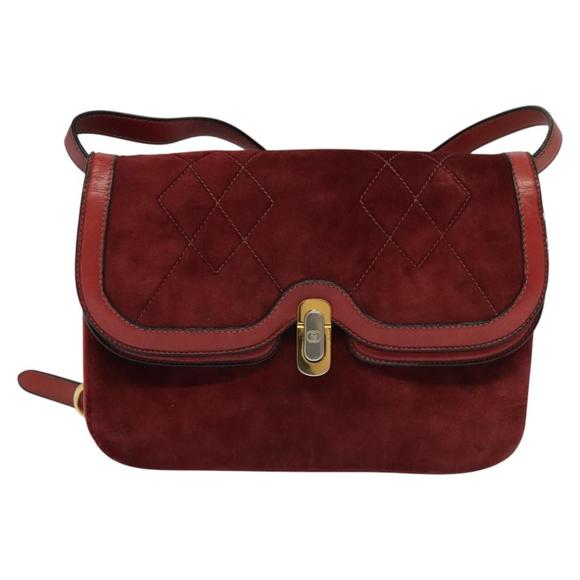 Gucci Red Suede shoulder - Picture 1 of 10